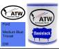 Preview: Ford, Medium Blue Tricoat, DW: 1L Lackdose, von ATW Autoteile West.